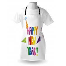 Bubbly Square Font Apron