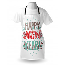 Typography in Motifs Apron