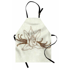 Vintage Aromatic Flower Apron