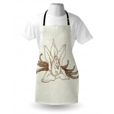 Vintage Aromatic Flower Apron