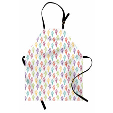 Colorful Sketchy Drawn Apron