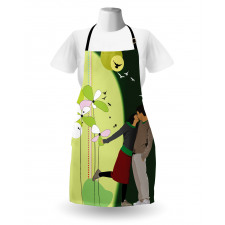 Abstract Love Composition Apron