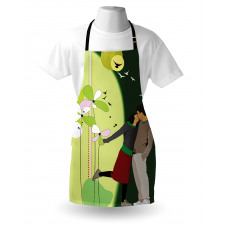 Abstract Love Composition Apron