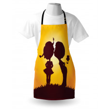 Children Silhouettes Apron