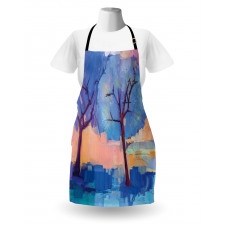 Abstract Nature Trees Apron