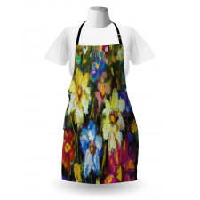 Flower Field Painting Apron