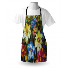 Flower Field Painting Apron