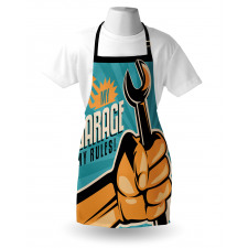 Retro Holding Wrench Apron