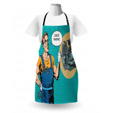 Pop Art Repairman Apron