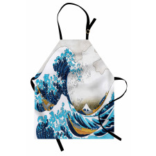 Oceanic Wave of Kanagawa Apron