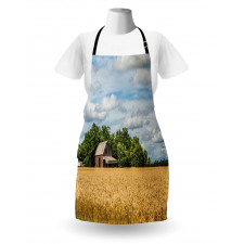 Cottage in a Wheat Field Apron