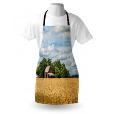 Cottage in a Wheat Field Apron