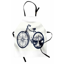 Compass and Landscape Wheels Apron