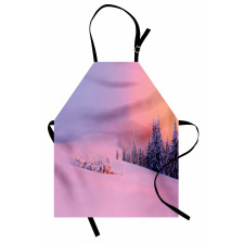 Winter Scenery Apron