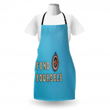 Find Yourself Text and Tool Apron