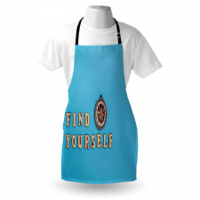 Find Yourself Text and Tool Apron