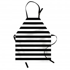 Monochrome Classic Striped Apron