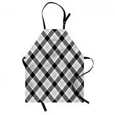 Diagonal Hatched Polygons Apron