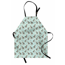 Animal and Tiny Hearts Apron