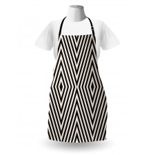 Optical Illusion Rhombuses Apron