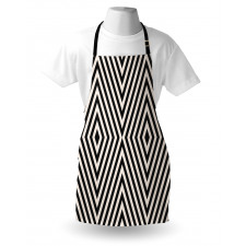 Optical Illusion Rhombuses Apron