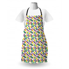 Symbolic Mardi Gras Design Apron