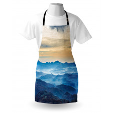 Blue Sea Cream Sky Apron