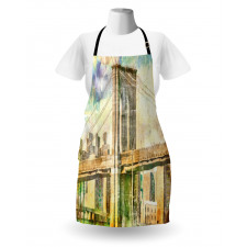 New York Brush Strokes Apron