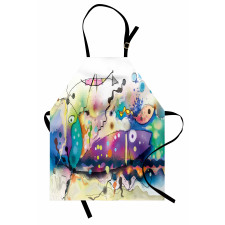 Modern Fine Art Paint Apron