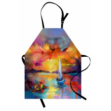 Impressionist Seascape Apron