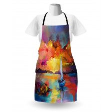 Impressionist Seascape Apron