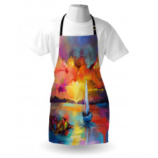 Impressionist Seascape Apron