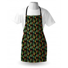 Tropical Hawaiian Jungle Apron