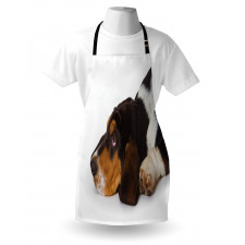 Innocently Lying Dog Apron