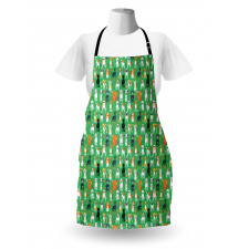 Various Species Paw Print Apron