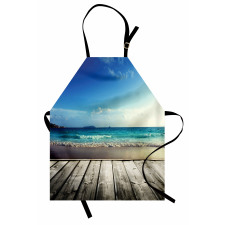 Weathered Beach Waves Apron