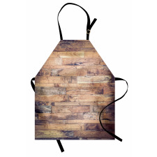 Earthy Toned Planks Apron