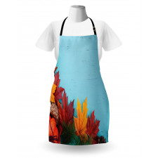 Canadian Maple Foliage Apron