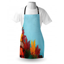 Canadian Maple Foliage Apron