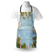 Fresh Flower Pattern Apron