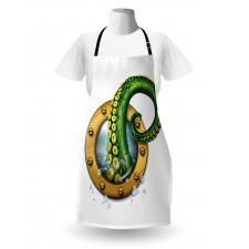 Ship Porthole Tentacles Apron