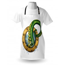 Ship Porthole Tentacles Apron