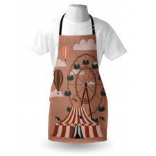 Ferris Wheel Hot Air Apron