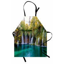 Many Small Waterfalls Photo Apron