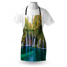 Many Small Waterfalls Photo Apron