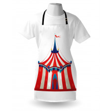 Stars Striped Circus Apron