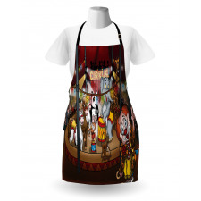 Circus Show Horses Apron