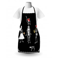 Spooky Wedding Art Apron