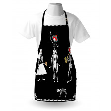 Spooky Wedding Art Apron