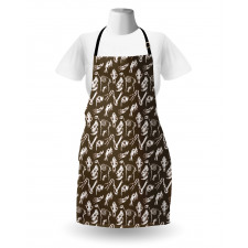 Prehistoric Creature Bones Apron